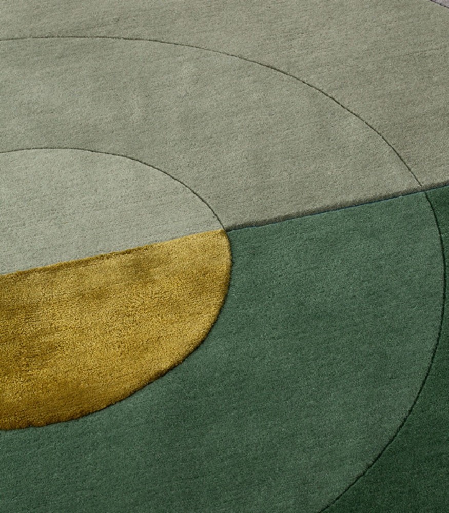 Bliss Round Rug - Forest