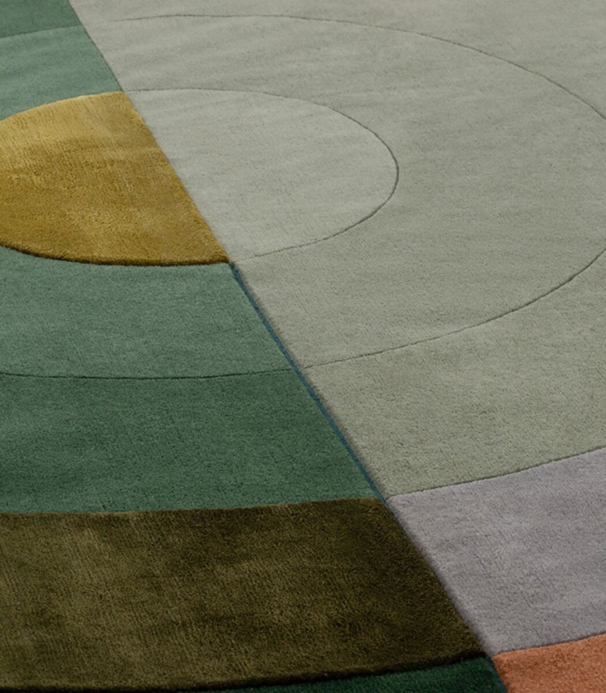 Bliss Round Rug - Forest