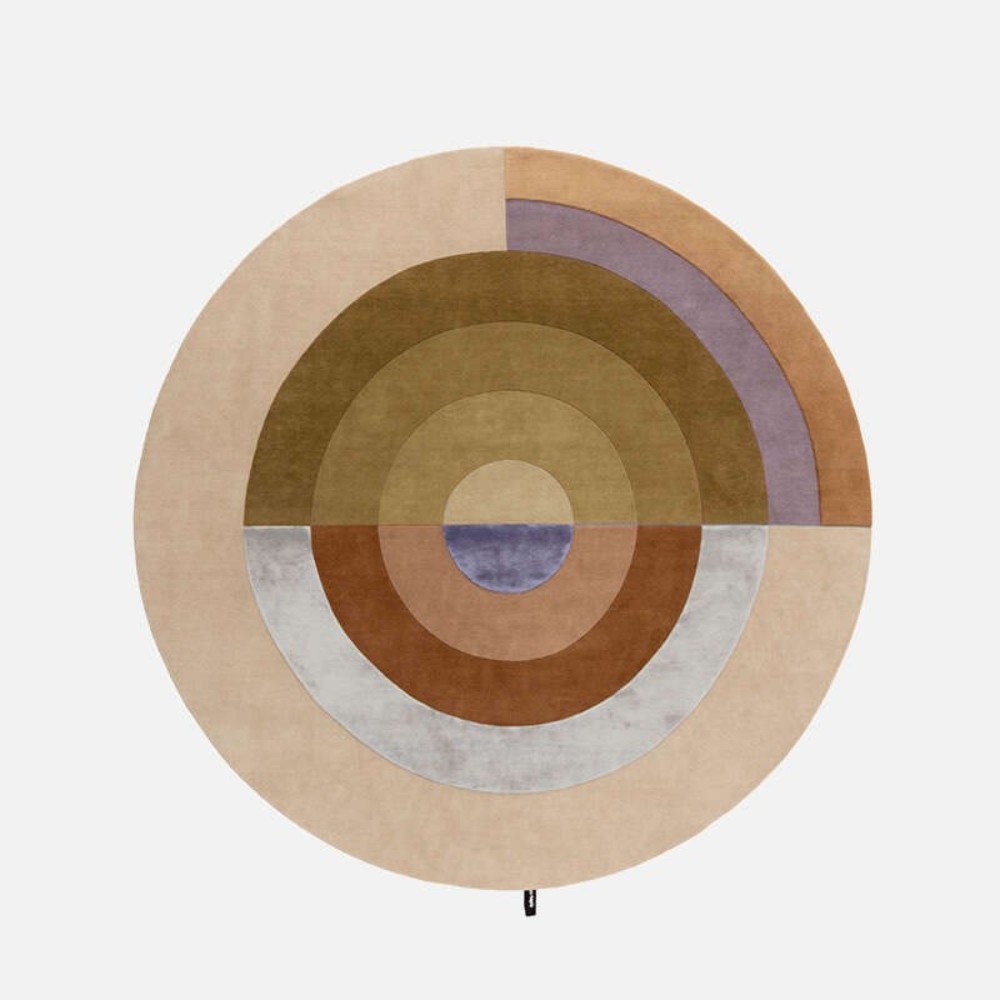 Bliss Round Rug - Sand