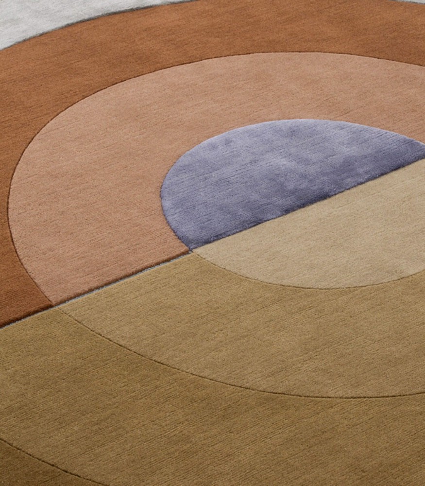 Bliss Round Rug - Sand