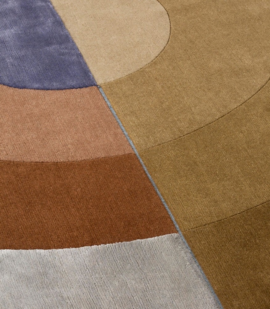 Bliss Round Rug - Sand