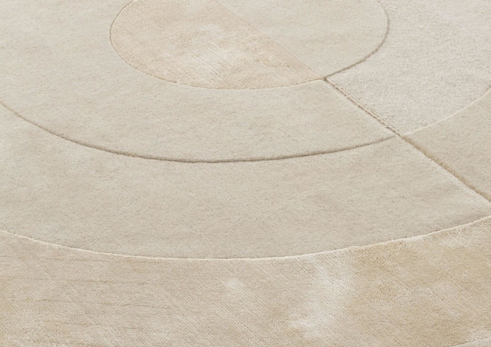 Bliss Round Rug - Undyed