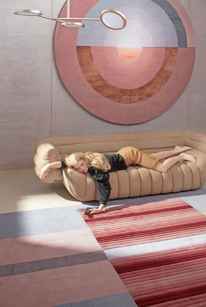 Bliss Rug - Light Red