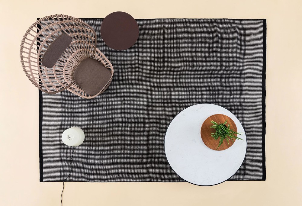 Block Rug - White Saltflats