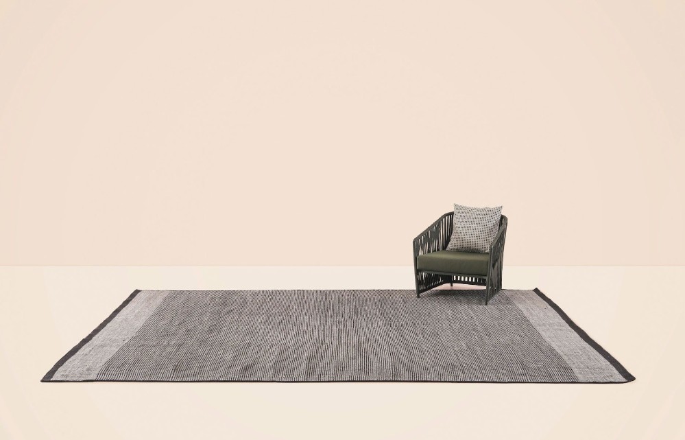 Block Rug - White Saltflats