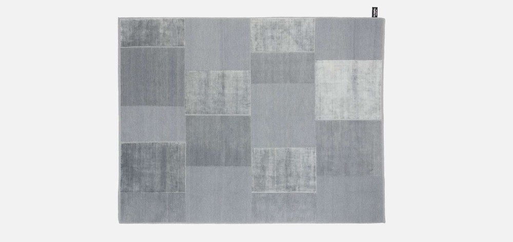 Casellario Monocromo Rug - Ice