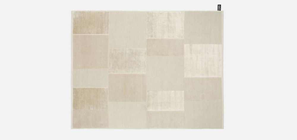 Casellario Monocromo Rug - Ivory