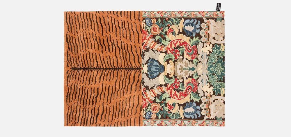 Cross (me) Knot Rug -  Version C