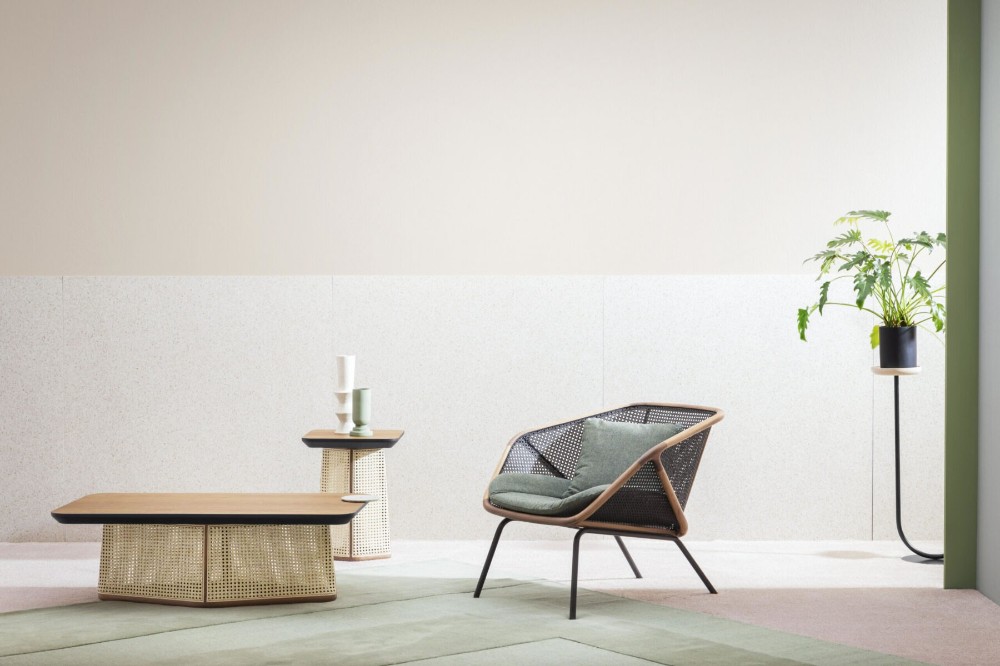 Cut Out Monocromo 2.0 Rug - Salvia