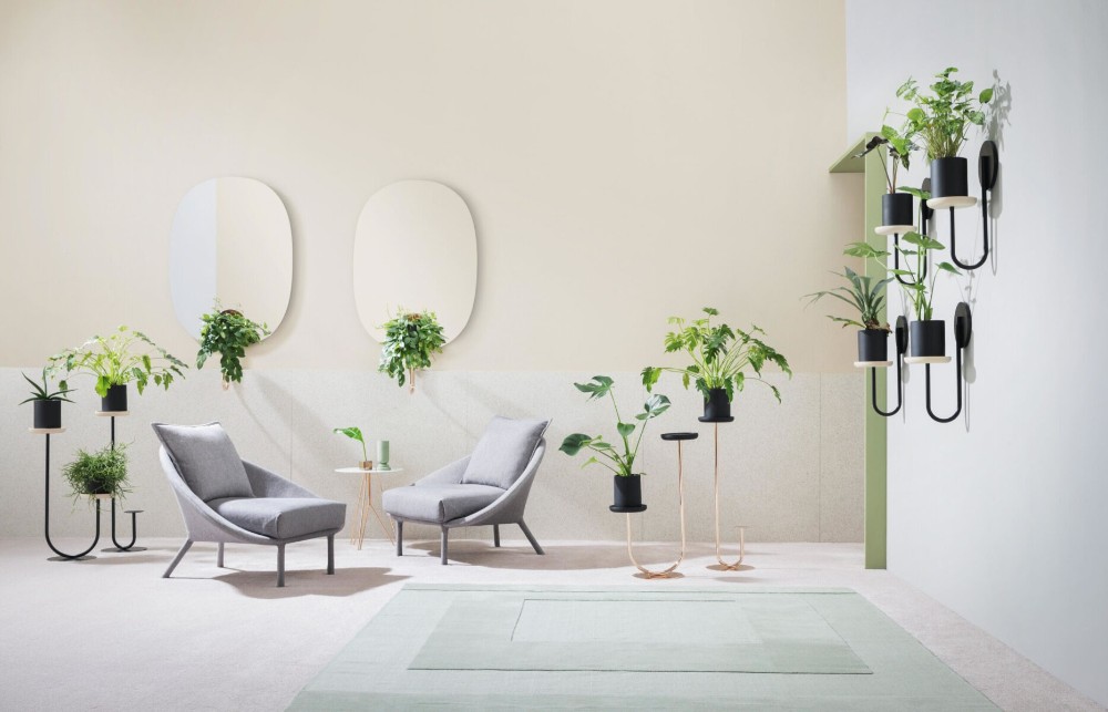 Cut Out Monocromo 2.0 Rug - Salvia