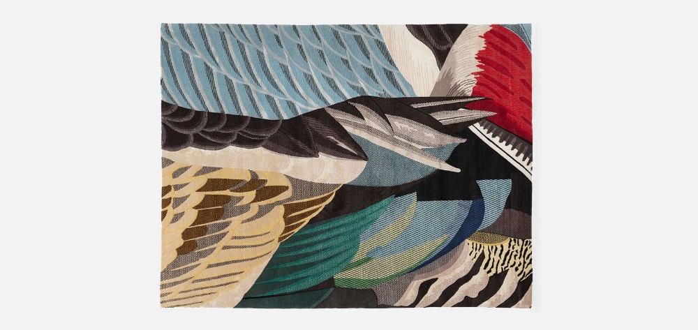 Feathers Rectangular Rug