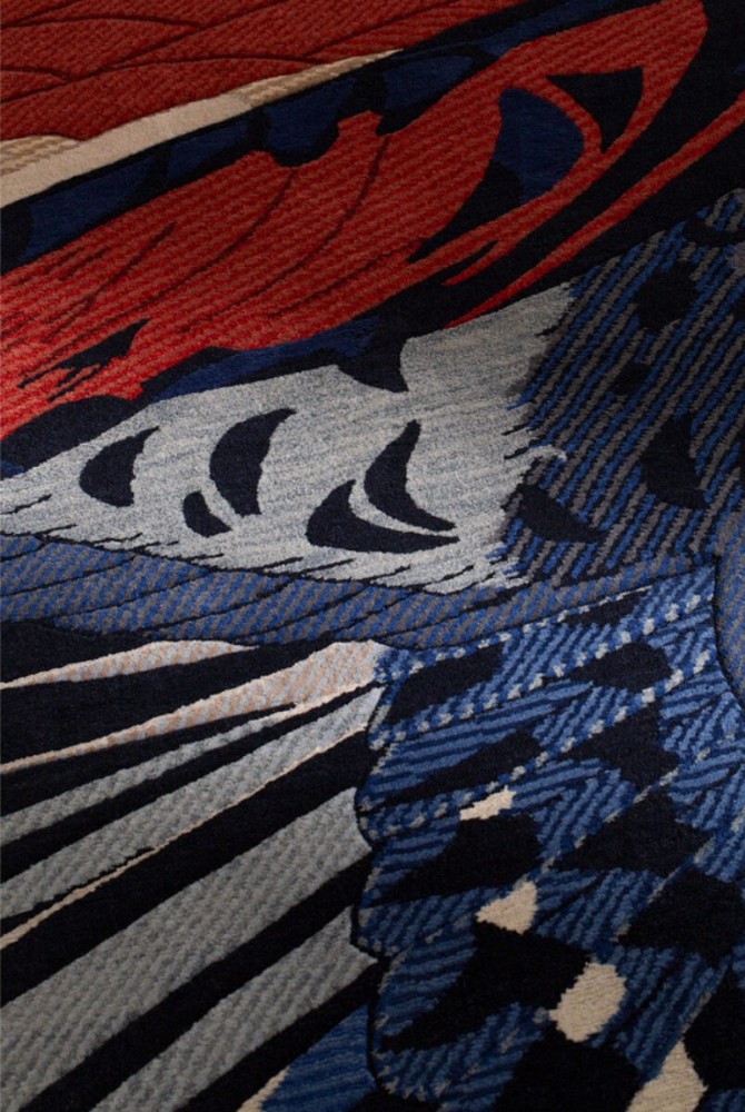 Feathers Rectangular Rug