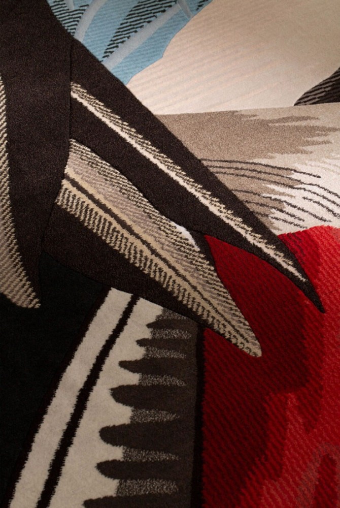 Feathers Rectangular Rug