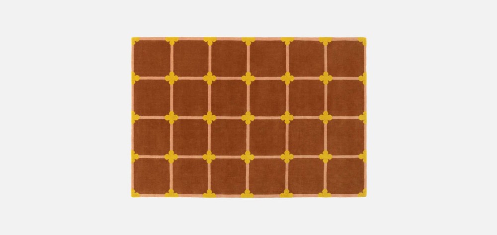Flower Grid - Hazelnut
