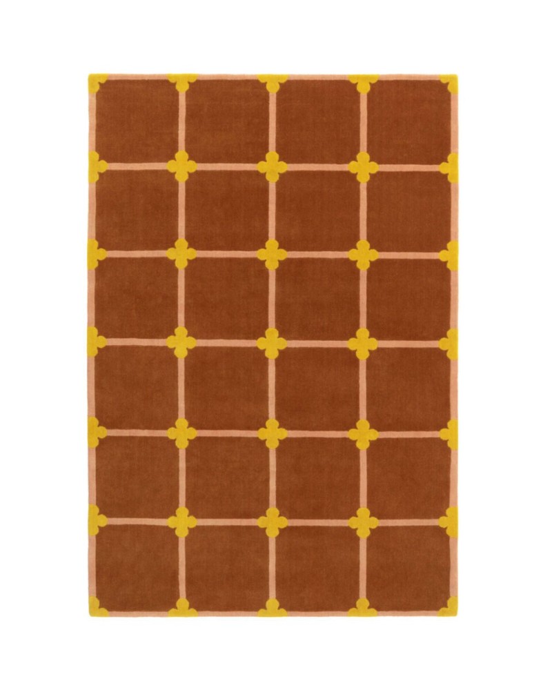 Flower Grid - Hazelnut
