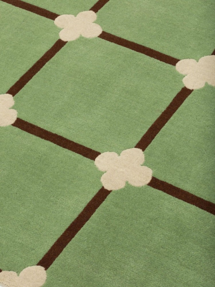 Flower Grid Big - Green