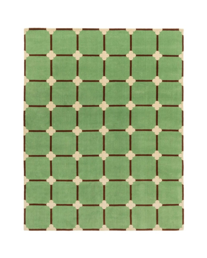 Flower Grid Big - Green