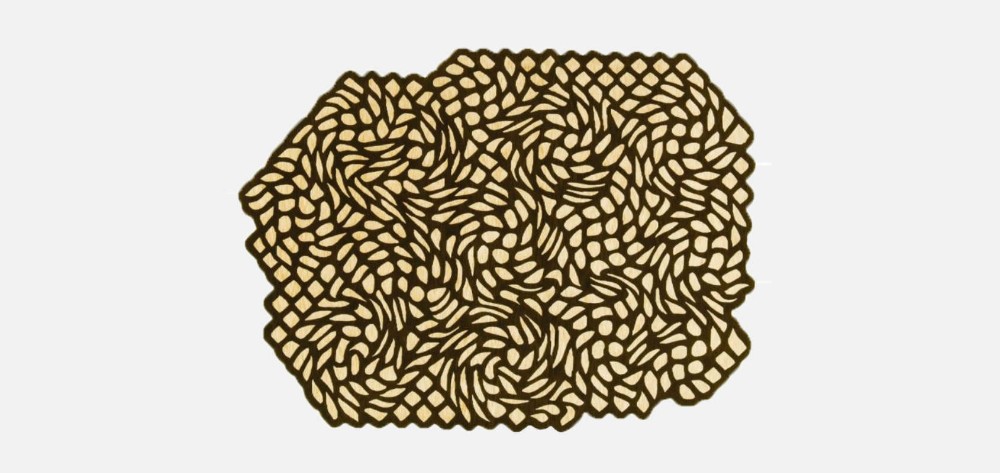 Garden Of Eden December Free Shape Rug