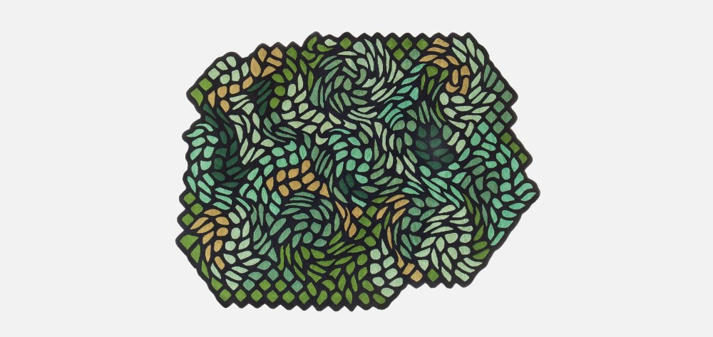 Garden Of Eden March Free Shape Rug