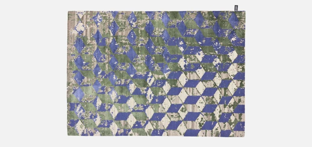 Infini Stucco Soie Rug - Rock