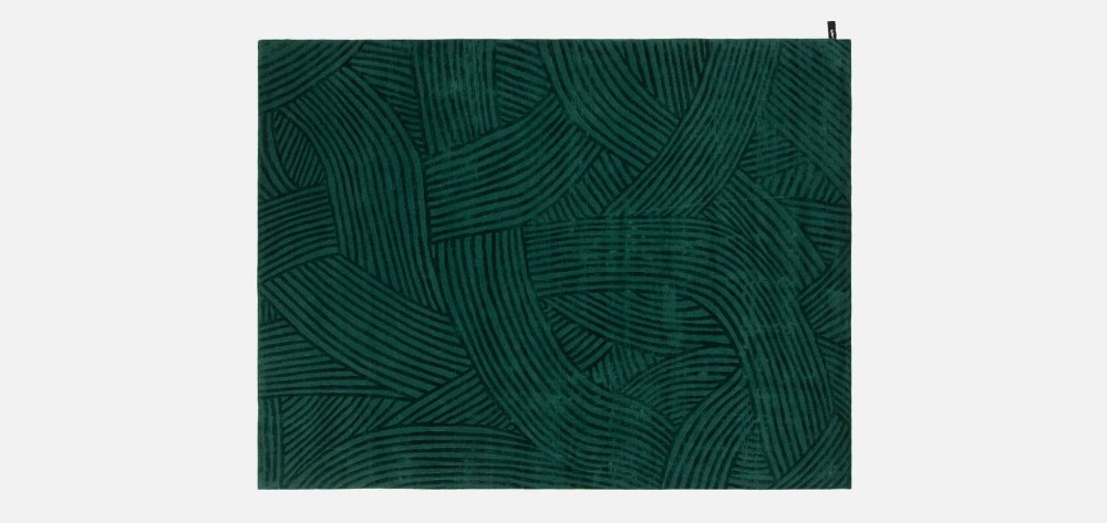 Inky Dhow Rug - Petrol