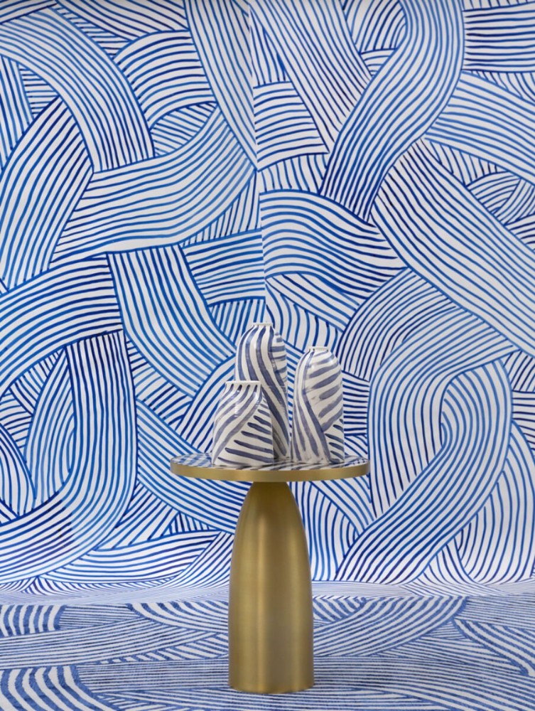 Inky Dhow Rug - Petrol