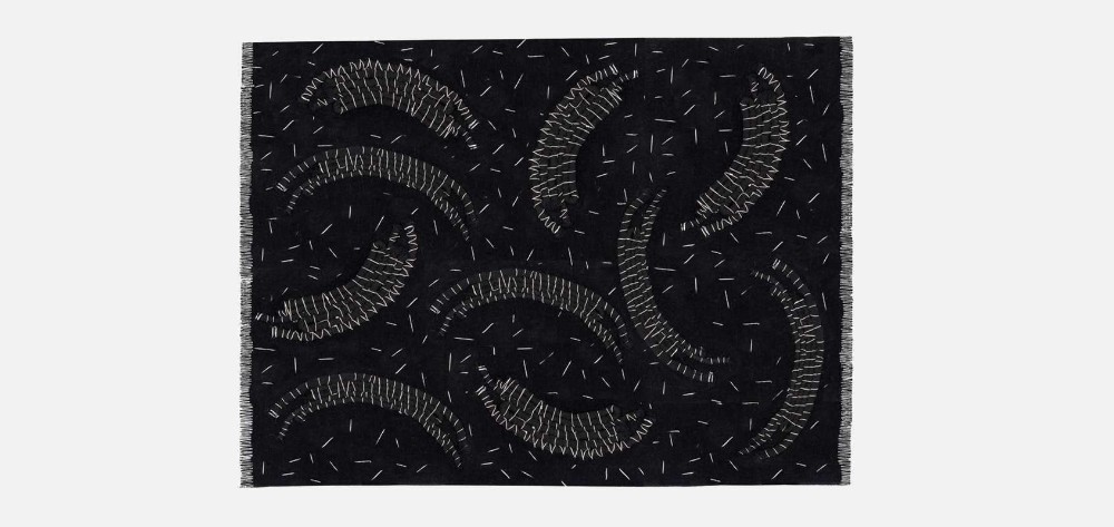 Inventory Quilt Rug - Black