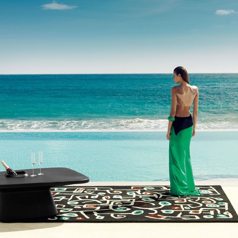 Las Flores De Klee Rug