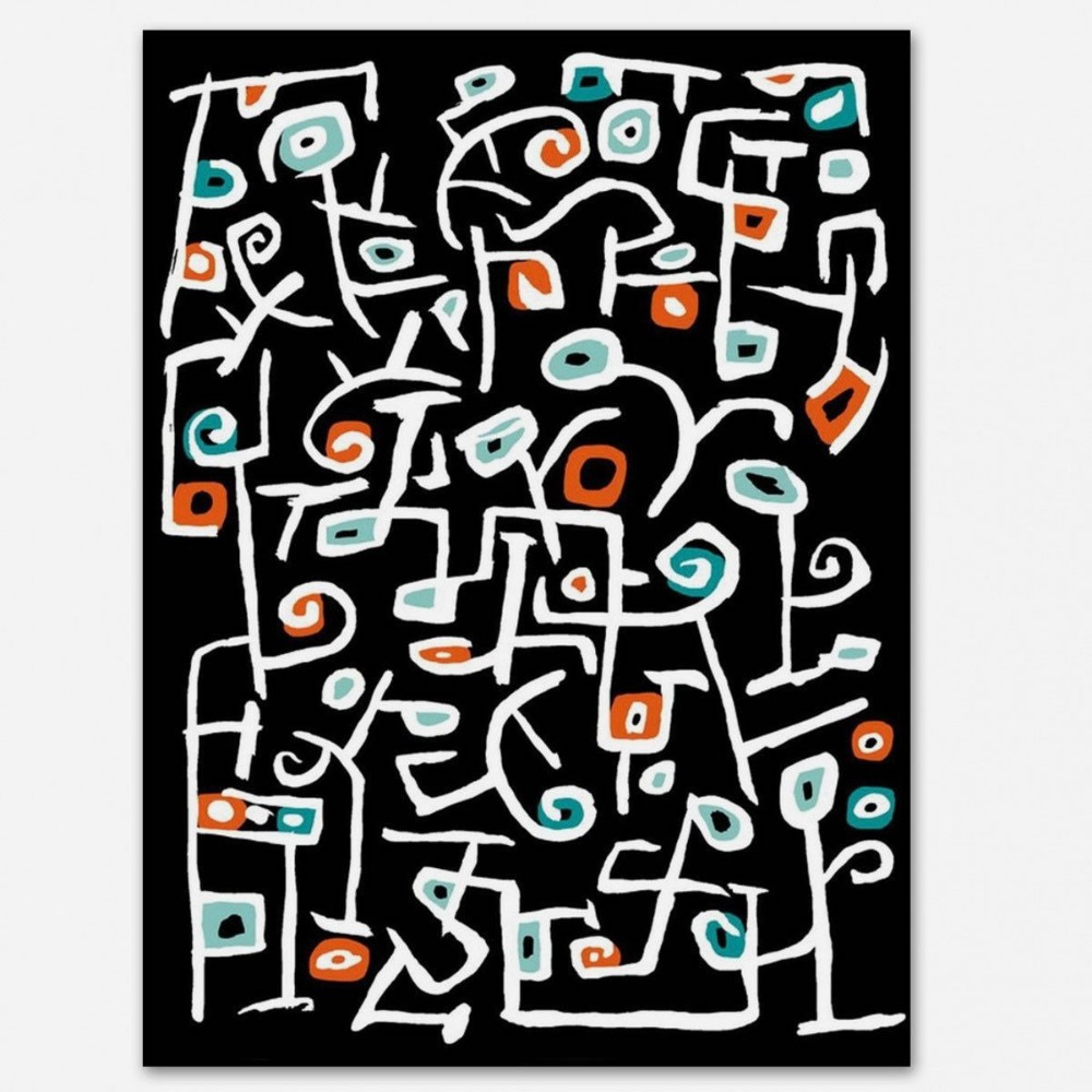 Las Flores De Klee Rug