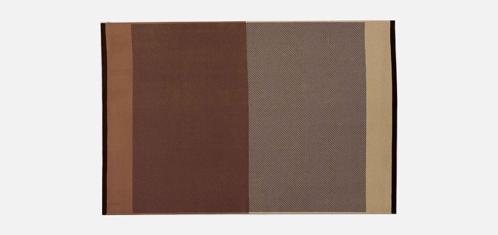 Line Rug - Volcanic Dust