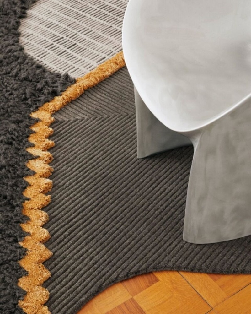 Lunar Addiction Ochre Rug