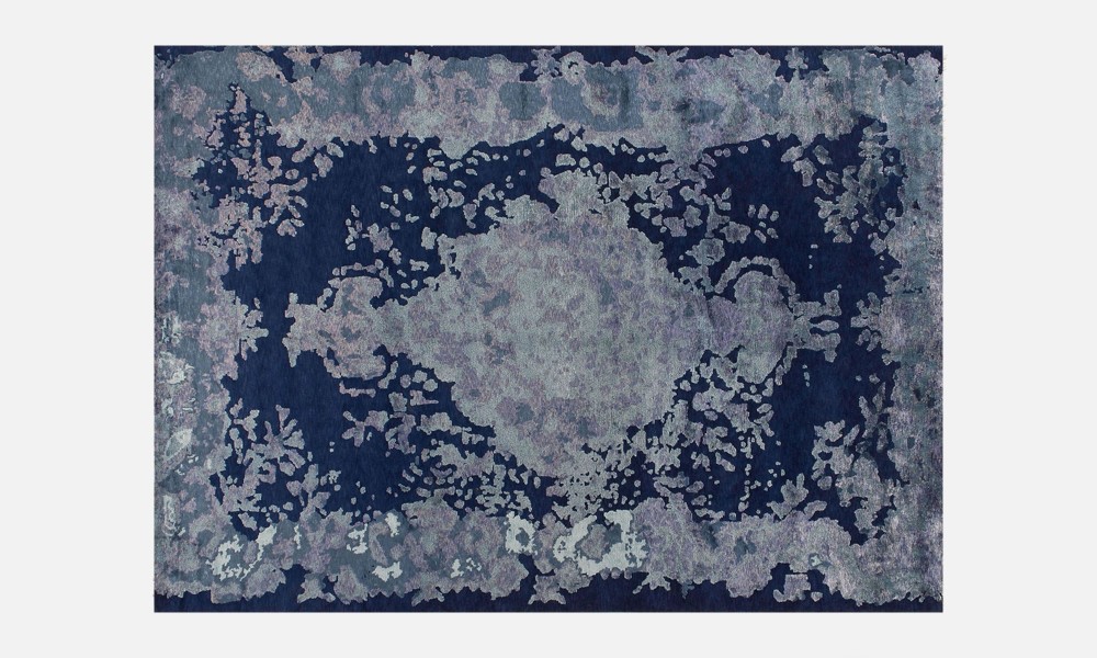 Memories Marie-Antoinette Dark Blue Rug