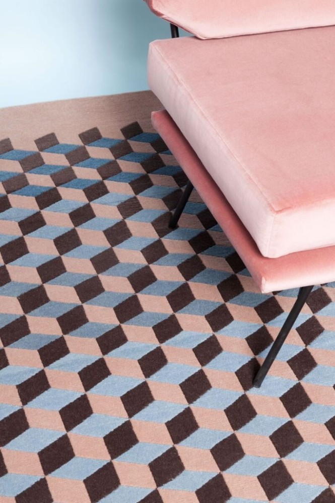 Mini Infini Rug - Cipria