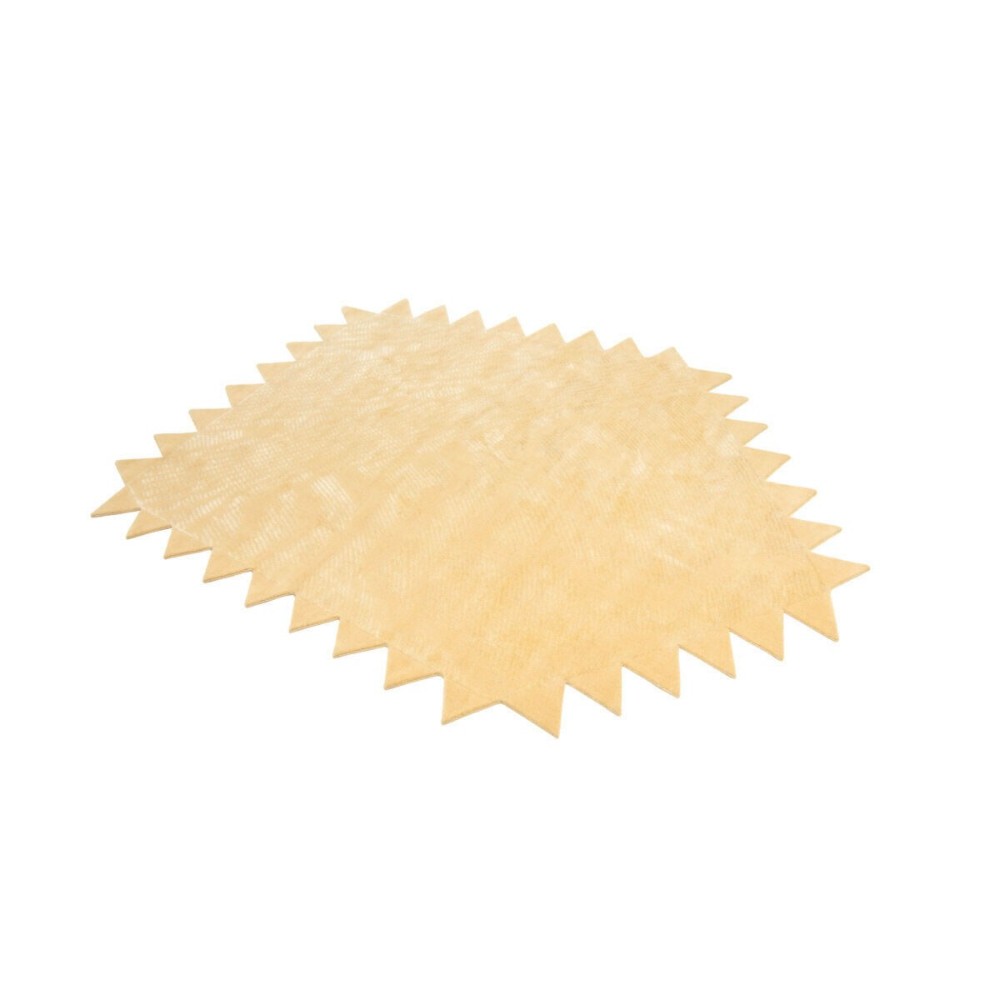 Moiré Zig Zag Cream Rug