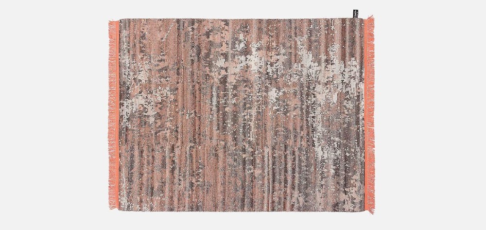 Oldie Dark Rug - Orange