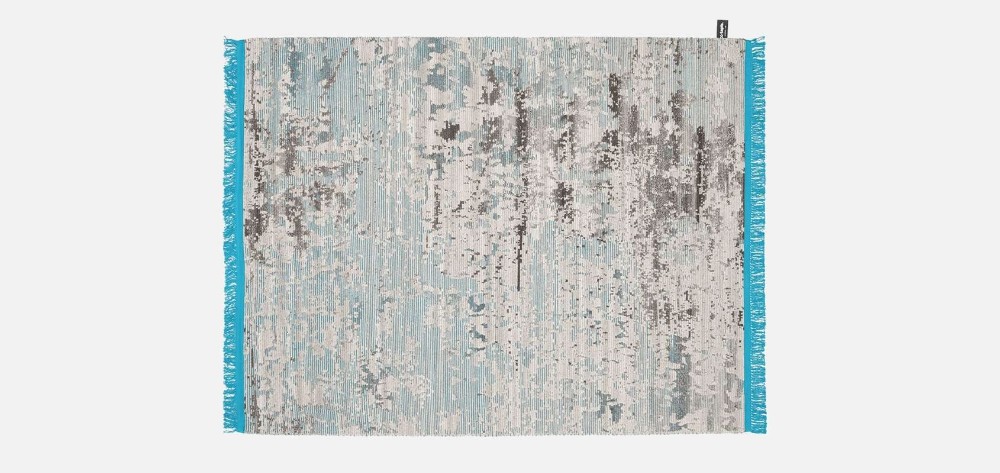 Oldie Light Rug - Turquoise