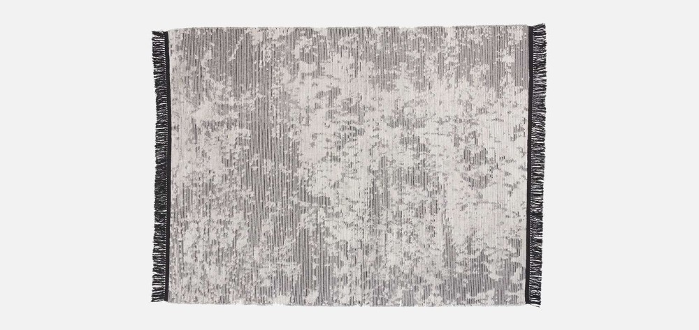 Oldie Soie Rug - Ice Black