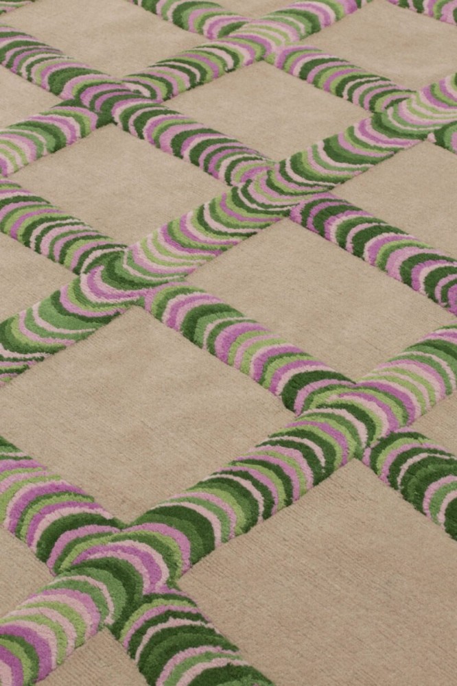 Pipeline Green Rug