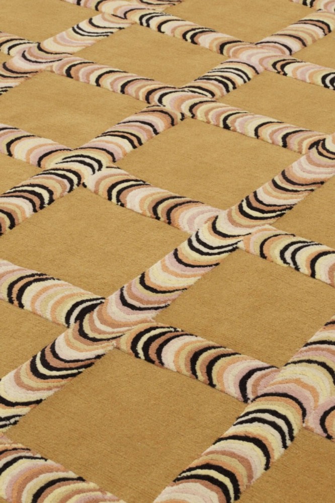Pipeline Yellow Rug
