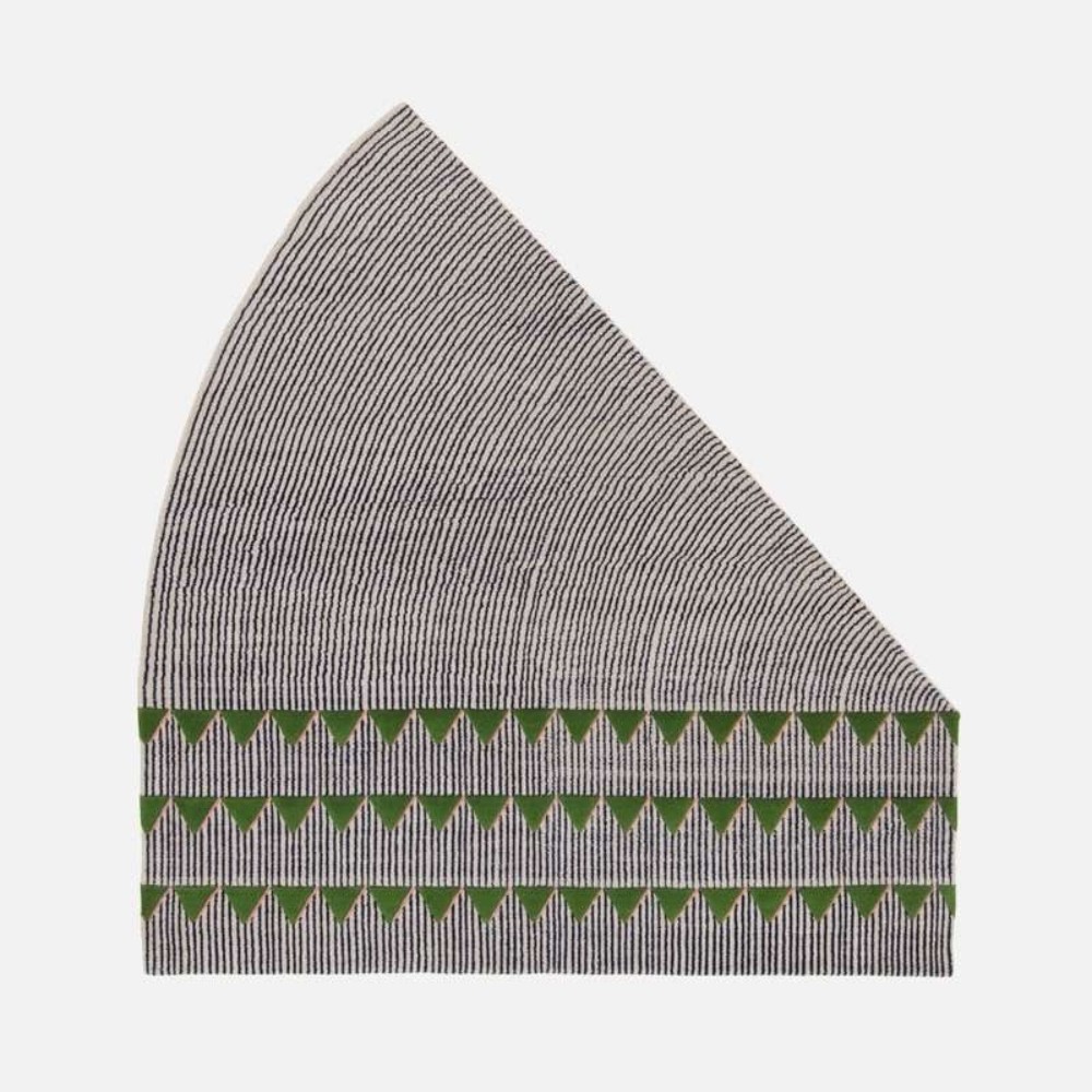 Plasterworks B Rug -  Green and Pink