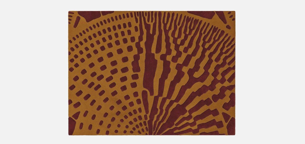 Poltrona Frau x Ozwald Boateng Rug - Yellow/Red