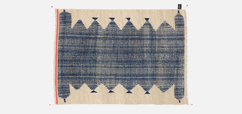 Primitive Weave 4 Rug - Blue