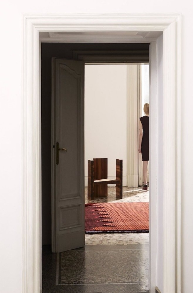 Primitive Weave 4 Rug - Rust