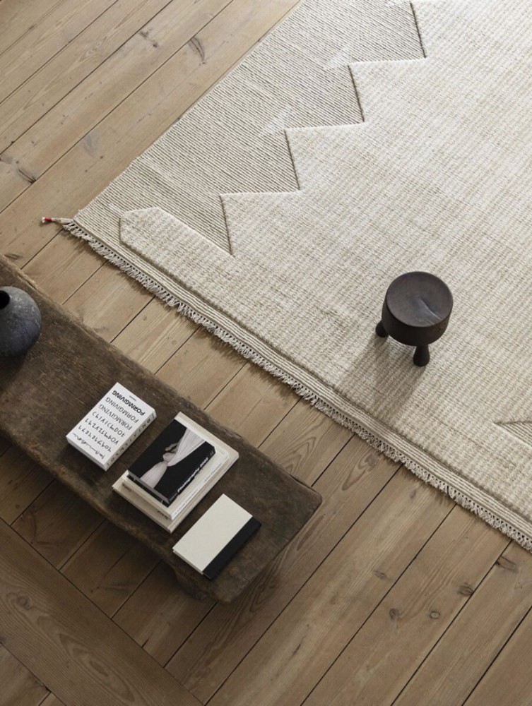 Primitive Weave 4 Rug - Undyed