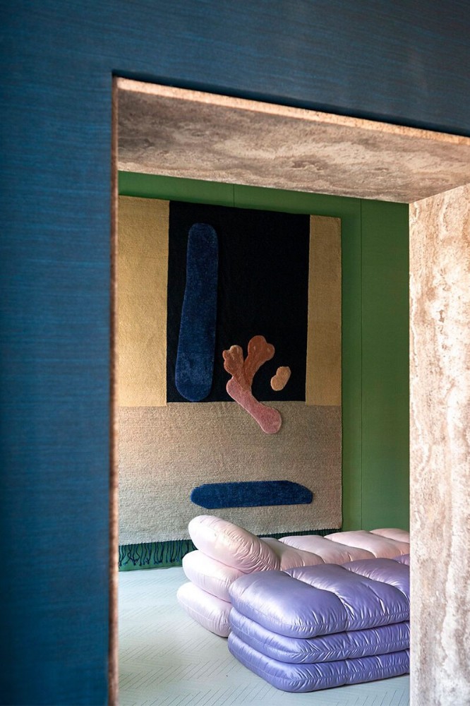 Rude Arts Club - Bits in Space Rug