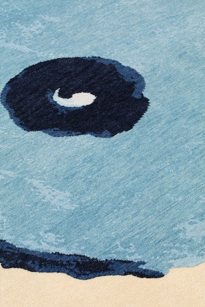 Rude Arts Club - Blue Tit Rug