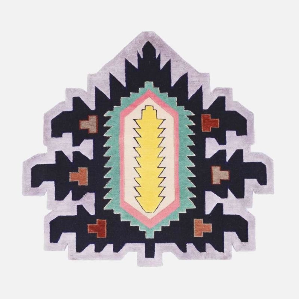 Rug Invaders - Palmette Lazer Cannon Lilla