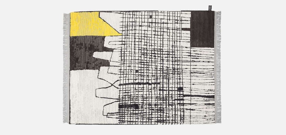 Segni Minimi 1 Rug - Yellow