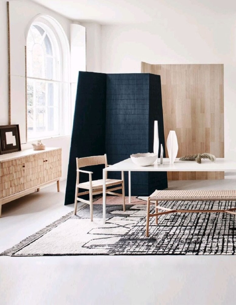 Segni Minimi 1 Rug - Yellow