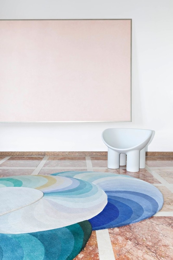 Slinkie Triple Rug - Blue